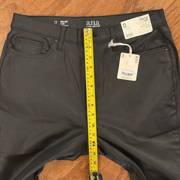 NWT a.n.a High Rise Flare - fitted hip & thigh flare leg size 12 - denim - Picture 6 of 11